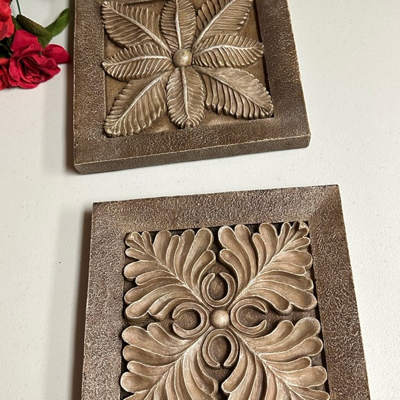 Better Home and Gardens collections Botanical leaves plaques - Picture 8 of 10